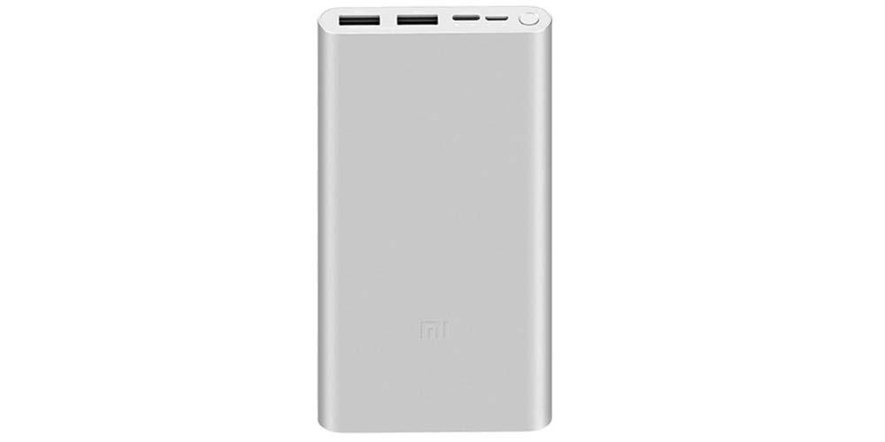 batería externa Xiaomi Power Bank 3 color plata