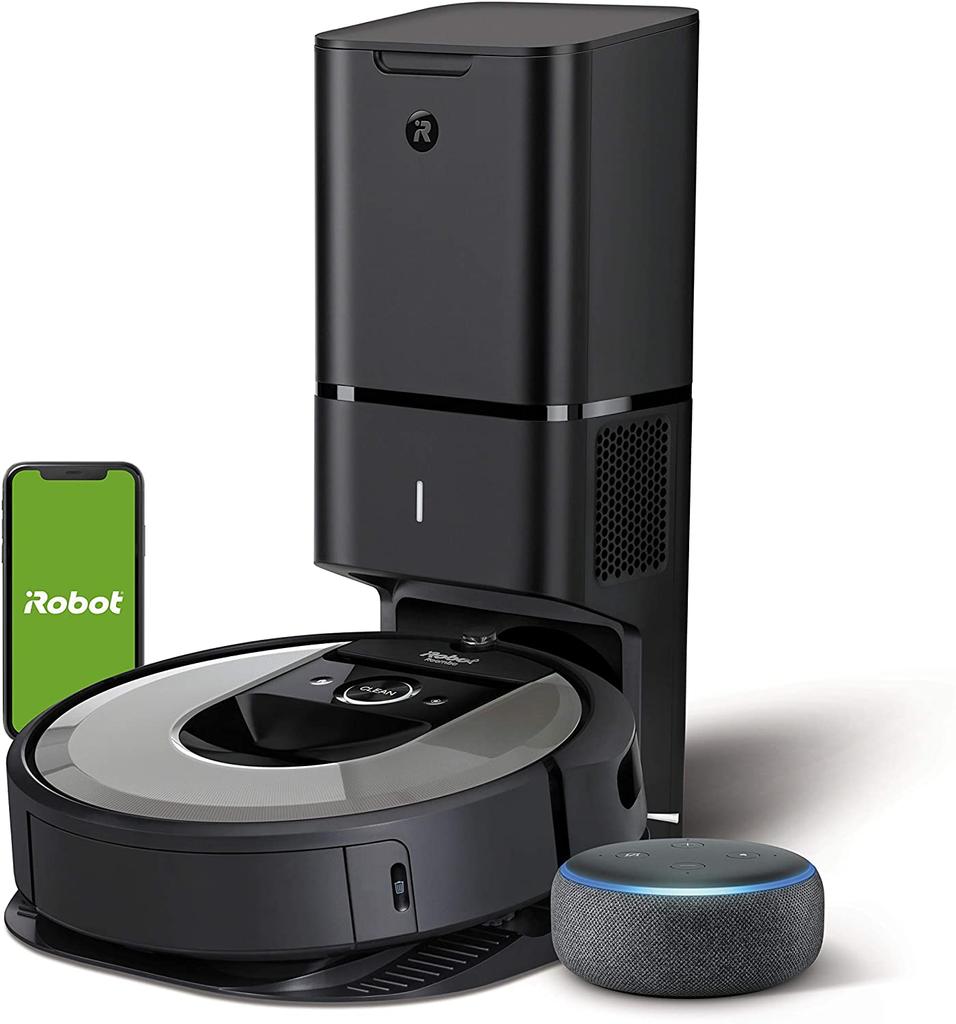 iRobot Roomba i7+ con Echo Dot