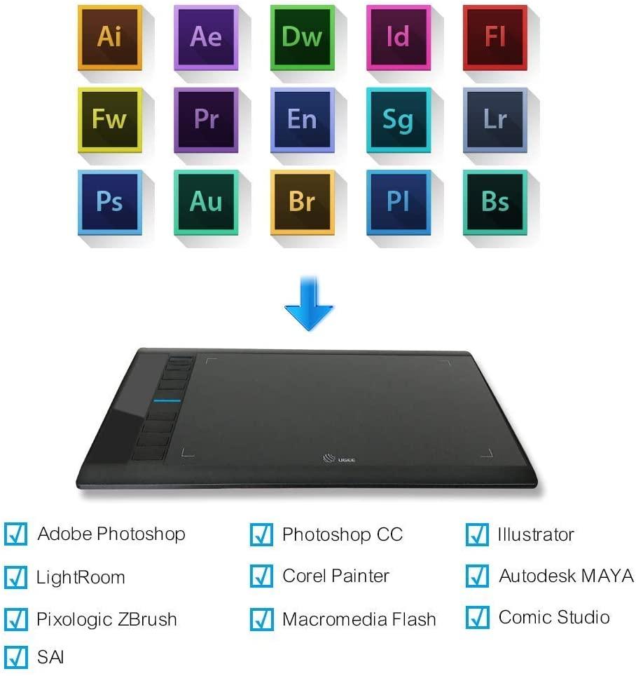Tableta gráfica para utilizar en Photoshop