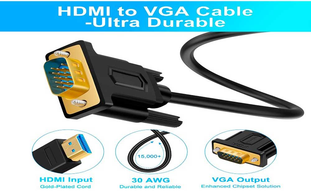 Cable HDMI a VGA Shuliancable