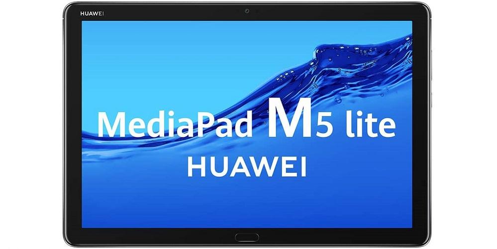 vista frontal de la tablet HUAWEI MediaPad M5 Lite 10