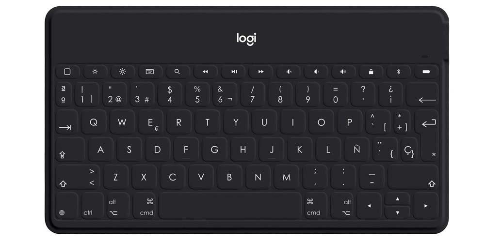 Teclado Logitech Keys-To-Go color negro