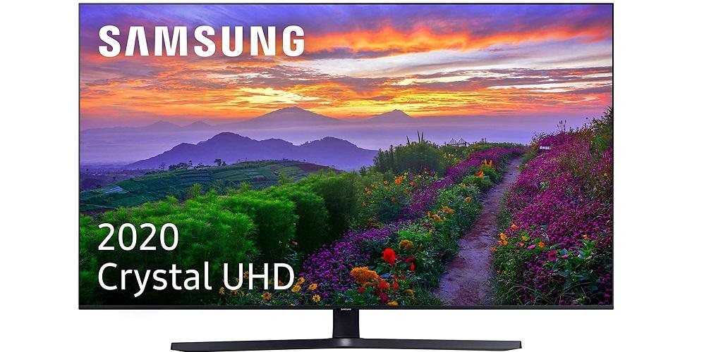 imagen frontal de Smart TV Samsung Crystal UHD 2020 55TU8505