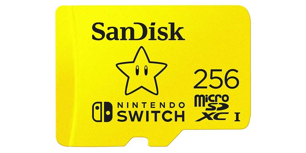 SanDisk microSDXC para Nintendo Switch   