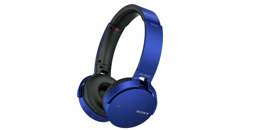 Auriciulares Sony MDRXB650BTL de color azul