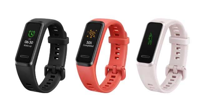 Huawei band 4 colores correas