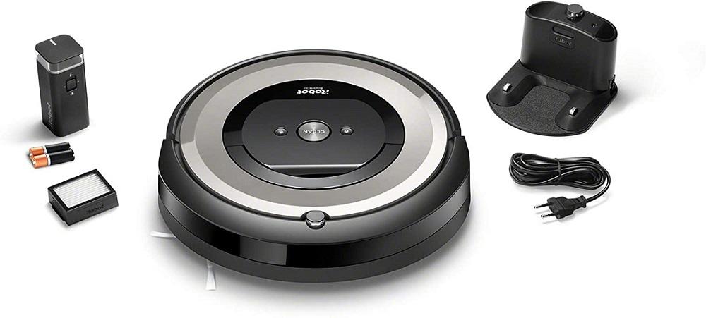 robot aspirador Roomba y todos sus accesorios