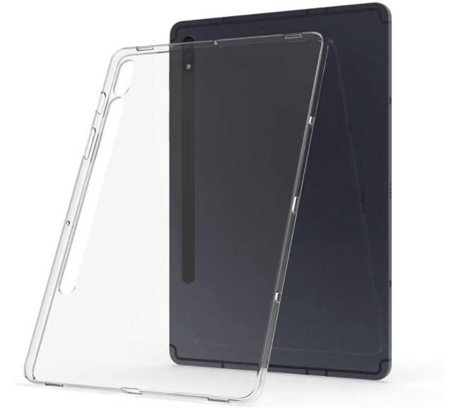 Carcasa transparente para Galaxy Tab S7