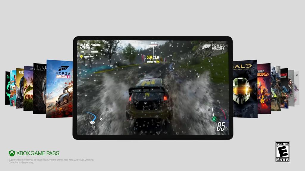 Juegos en el Galaxy Tab S7+