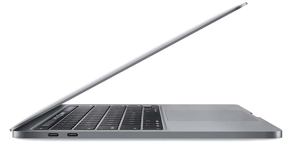 Lateral del portátil Apple MacBook Pro