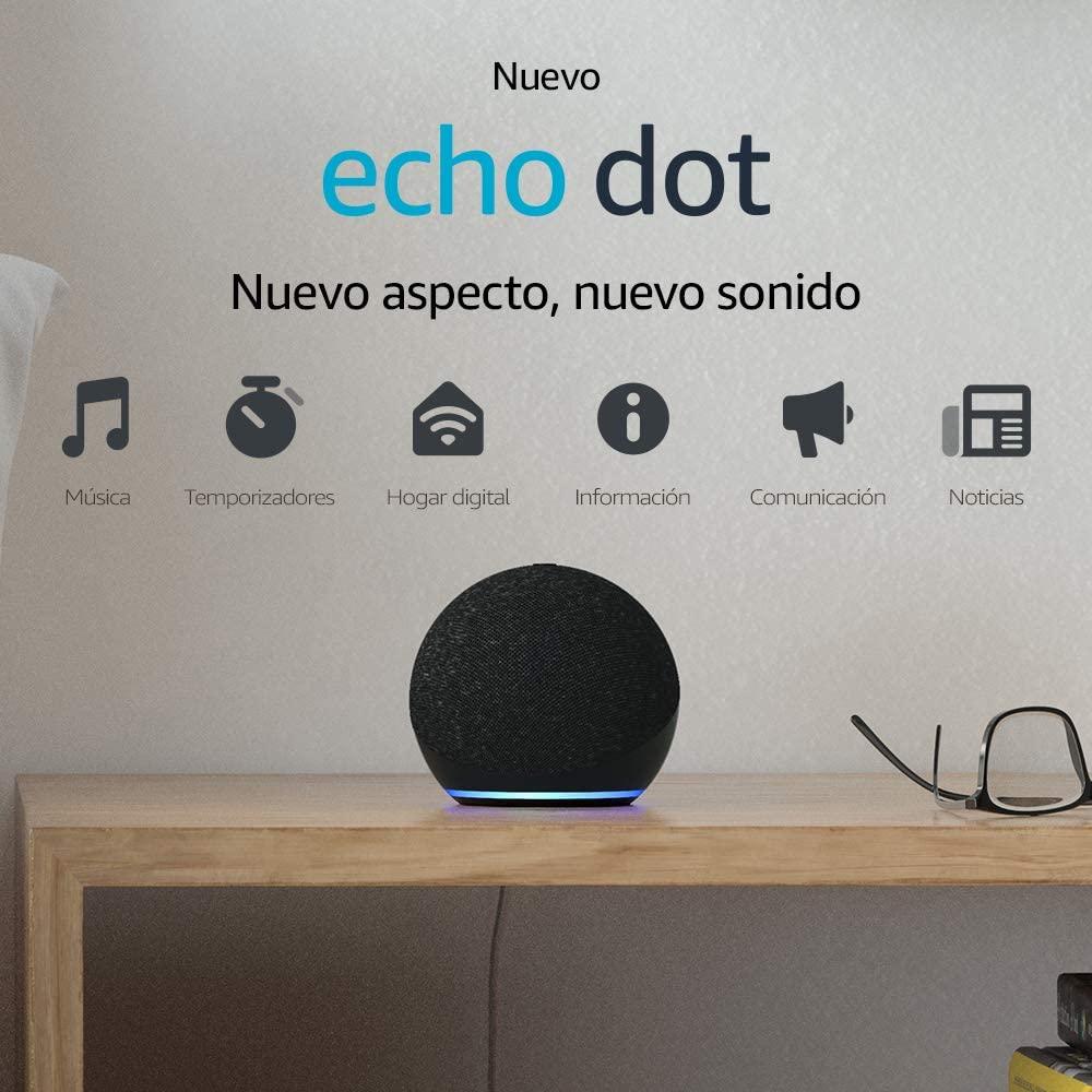 altavoz Amazon Echo Dot 4º generación con Alexa