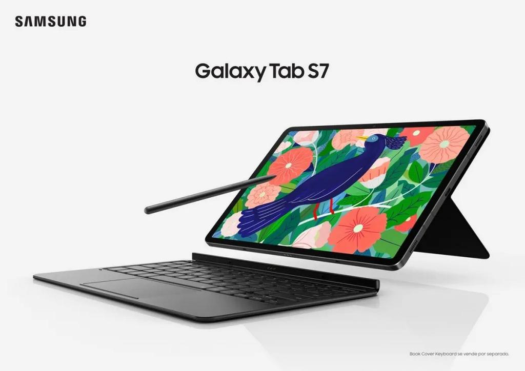tablets Samsung Galaxy Tab S7+ con teclado