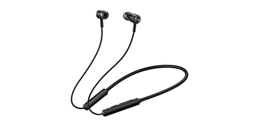 Auriculares Xiaomi Mi Bluetooth Headset Line Free de color negro