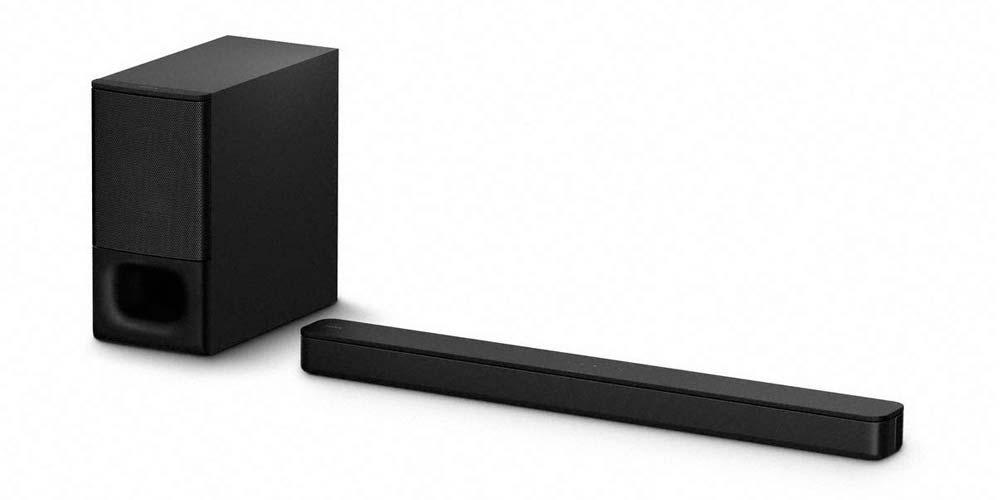 Barra de sonido Sony HT-S350 de color negro