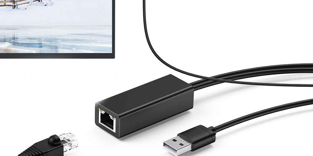 VOKY Adaptador Micro USB a Ethernet