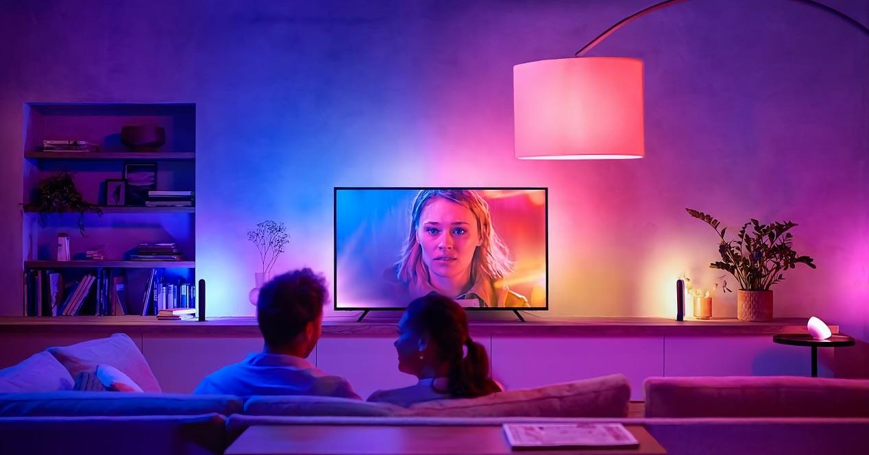Smart TV con Ambilight