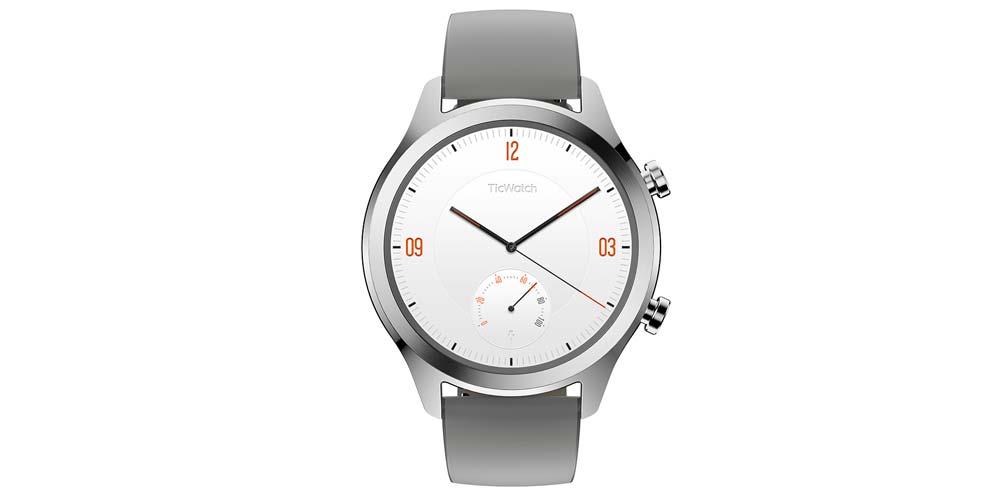 Smartwatch TicWatch C2 color plata