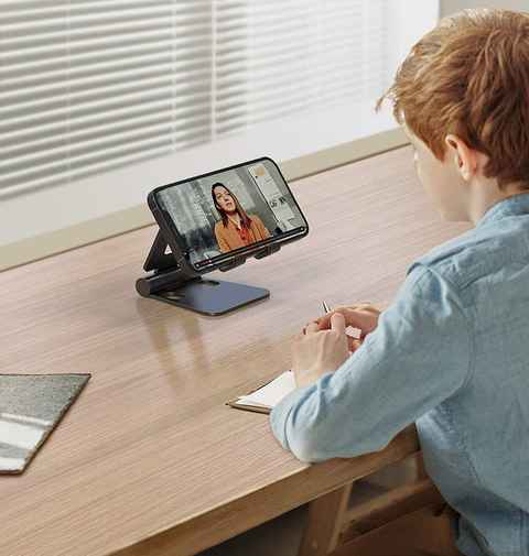 ✓ Soporte Celular Ajustable Mesa videoconferencia escritori