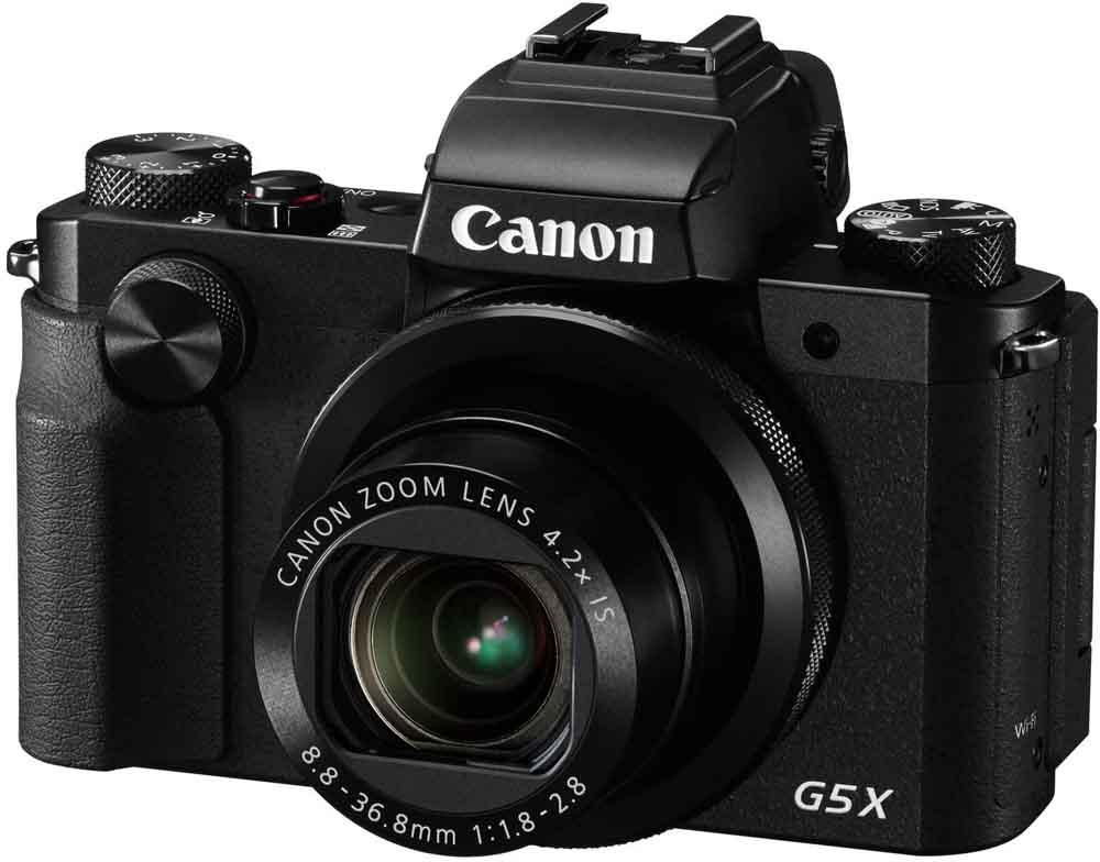 Frontal de la Canon PowerShot G5 X