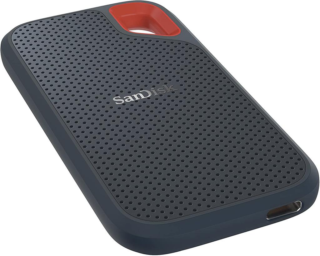 SSD externo SanDisk Extreme tumbado