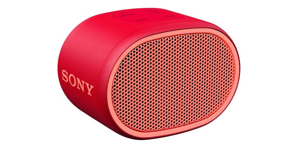 Altavoz Sony SRS-XB01 de color rojo