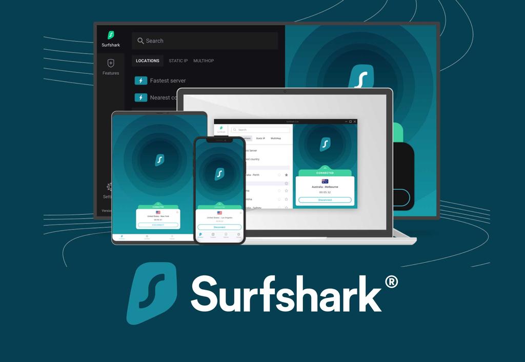 Logotipo de Surfshark