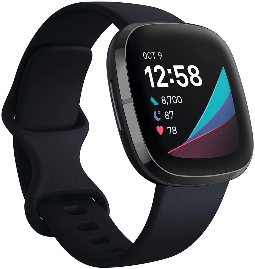 smartwatch fitbit sense lateral
