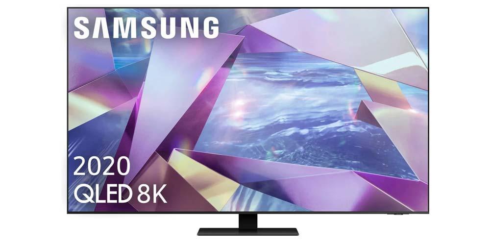 Frontal de la Smart TV 8K Samsung QE55Q700TATXXC
