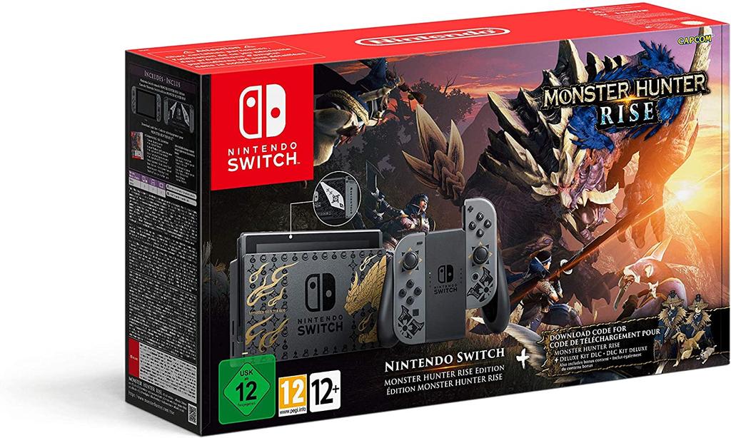 Nintendo Switch Monster Hunter Rise caja
