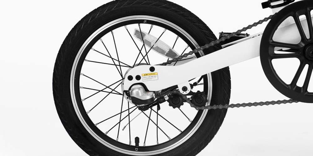 Rueda trasera de la bicicleta eléctrica Xiaomi Smart Electric Folding Bike