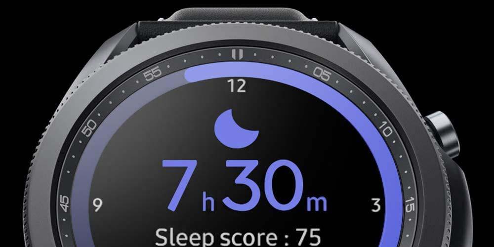 Medir sueño con reloj inteligente de Samsung