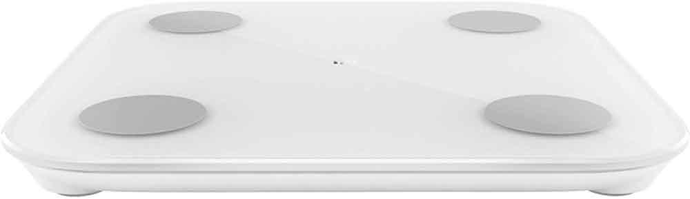 Báscula inteligente Xiaomi Mi Smart Scale de color blanco