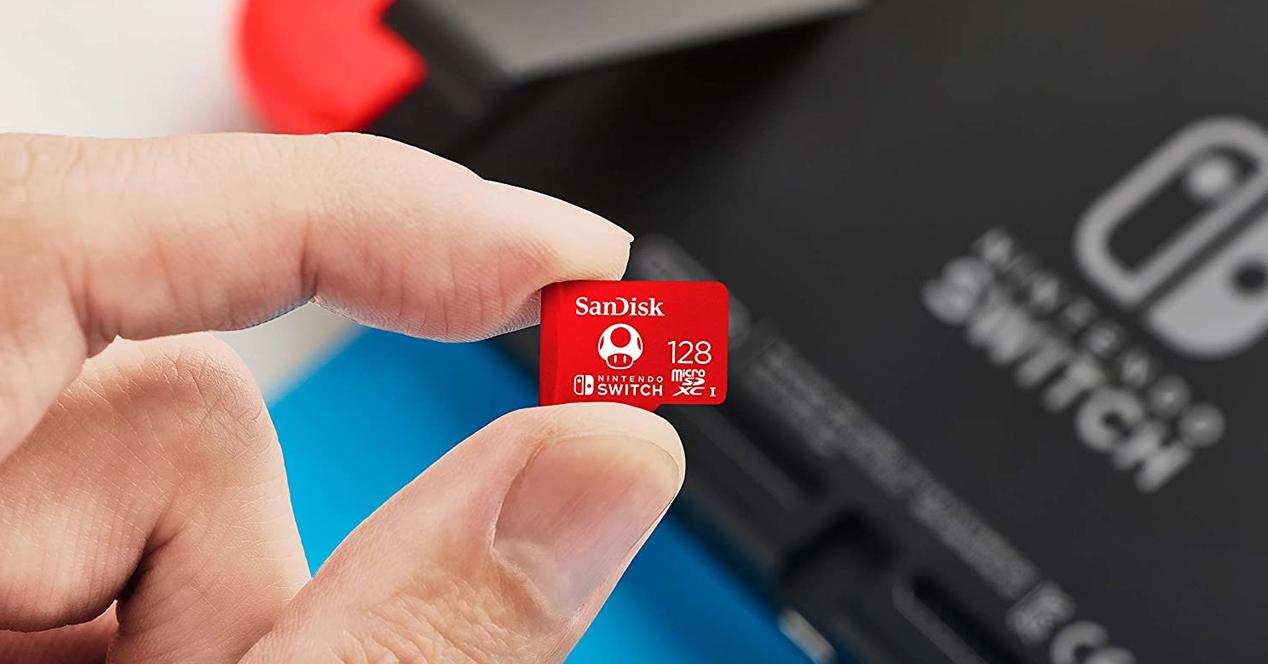 TArjeta Sandisk 128 GB para Nintendo Switch