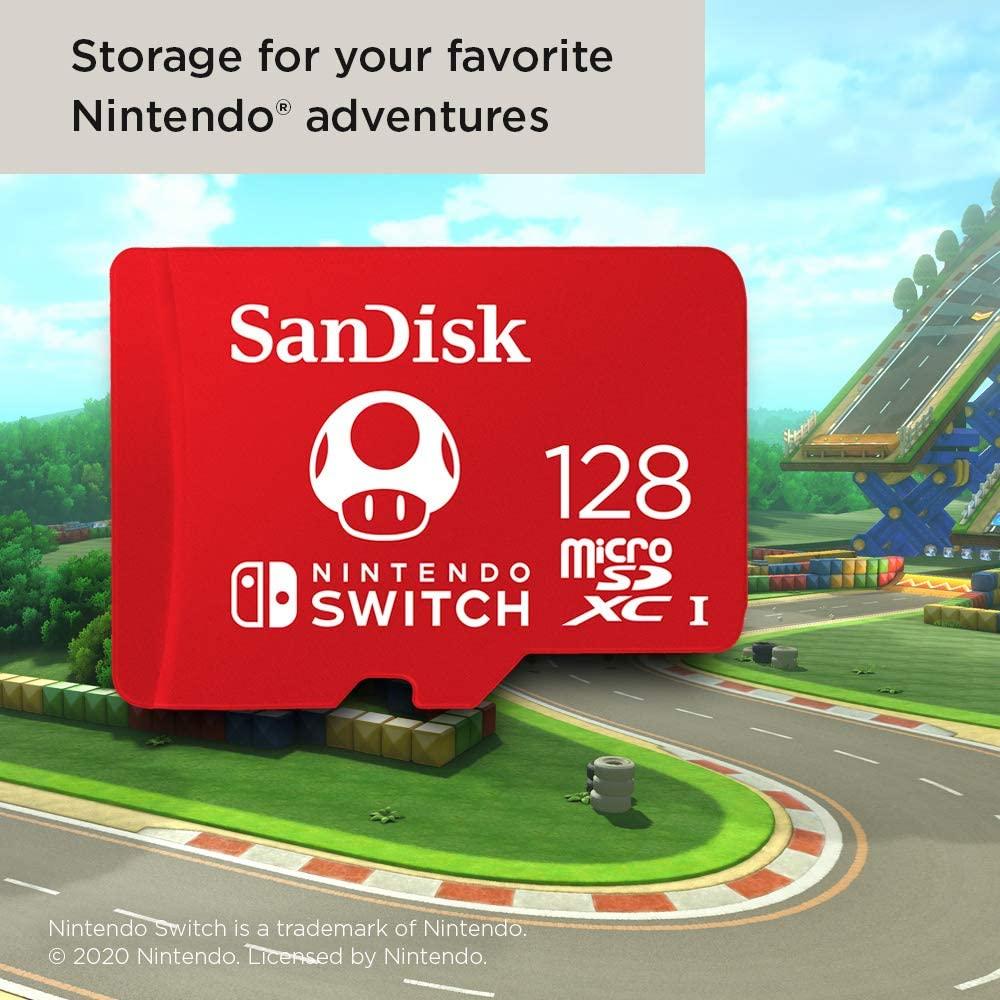 TArjeta Sandisk nintendo switch 128 GB