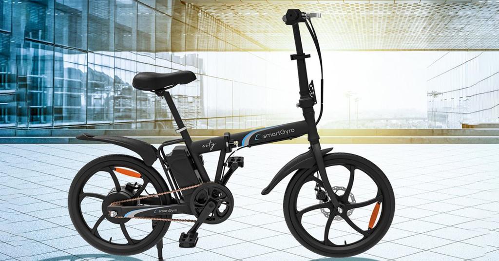 Bicicleta eléctrica smartgyro crosscity