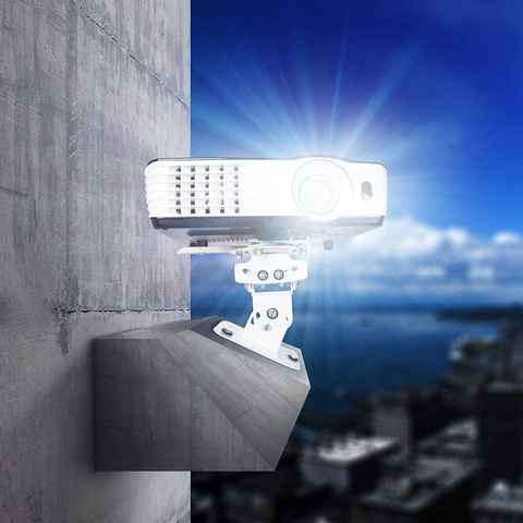 Soporte para proyector de techo y pared - Duronic PB01XB Soporte