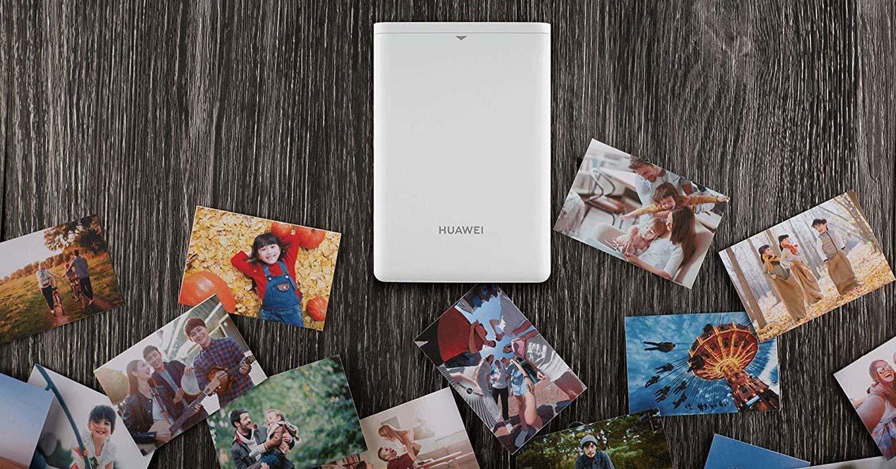 Huawei AR Printer con fotos