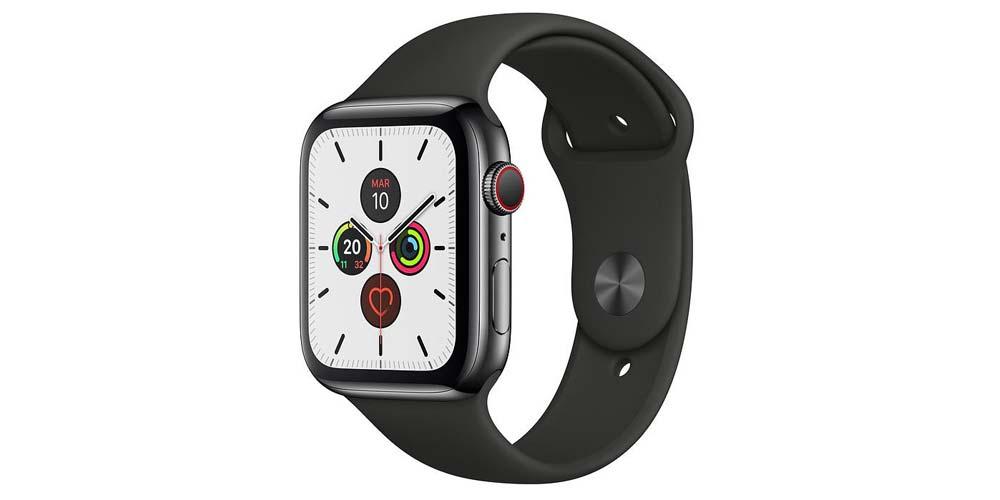 Smartwatch Apple Watch Series 5 de color negro