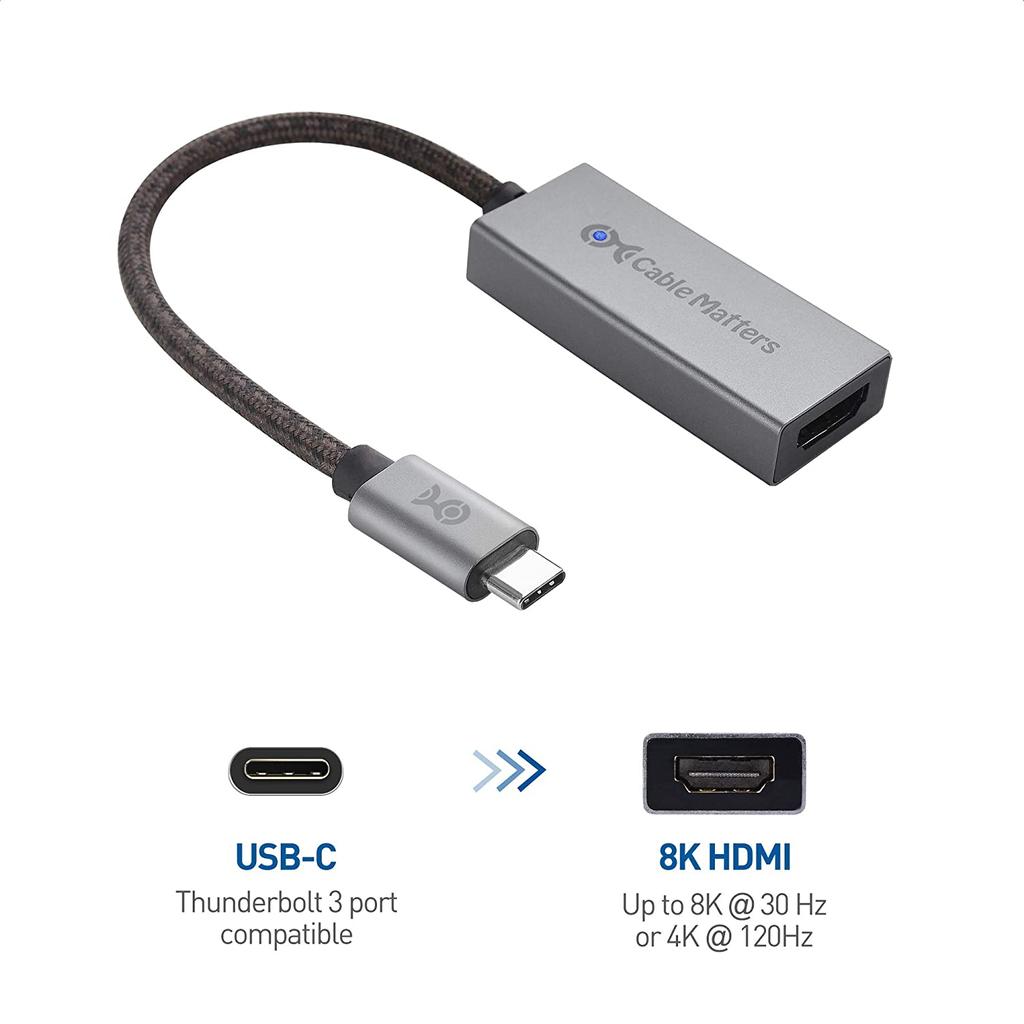 Adaptador USB Tipo C a HDMI cable matters
