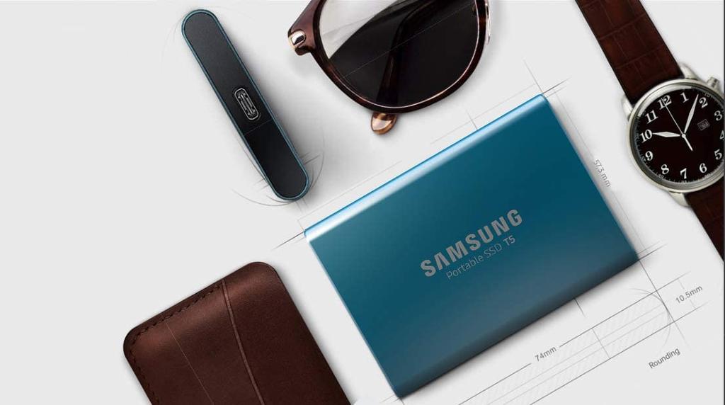 Disco duro externo SSD de Samsung