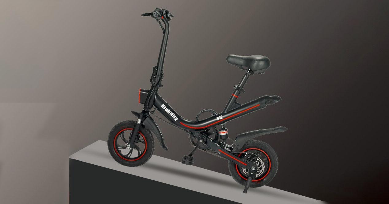 bicicleta electrica niubility b12