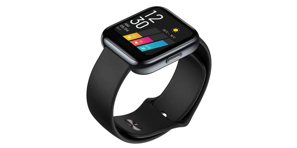 Smartwatch realme Watch de color negro