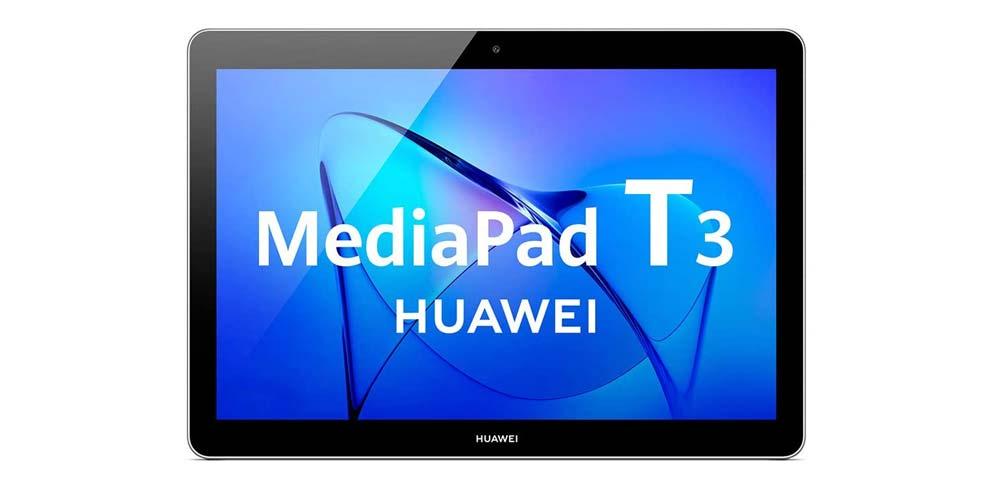 Frontal del tablet Huawei Mediapad T3
