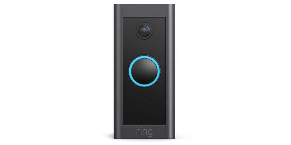 Timbre Ring Video Doorbell de color negro