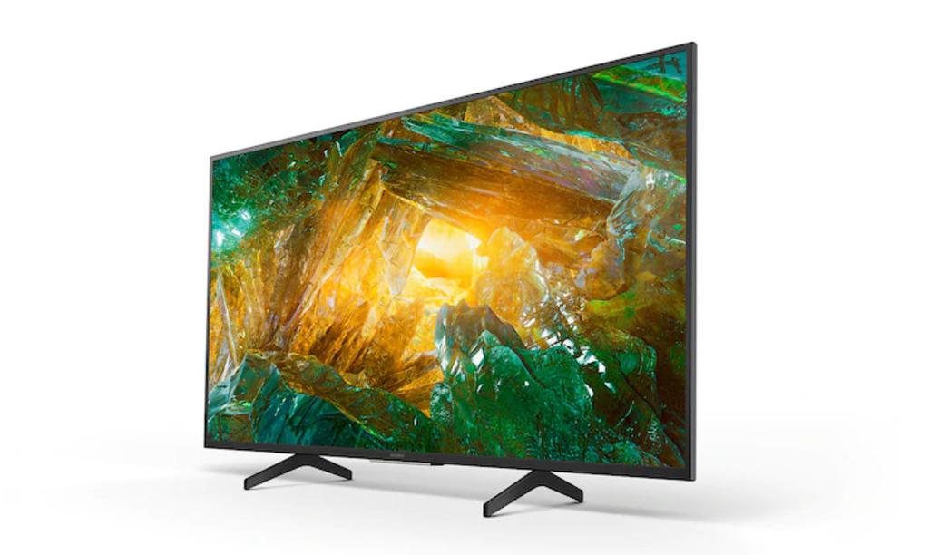 Smart tv Sony KD49XH8096 lateral