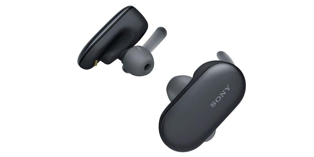 Auriculares Sony Wfsp900B de color negro