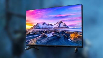 Xiaomi Mi TV P1 con fondo