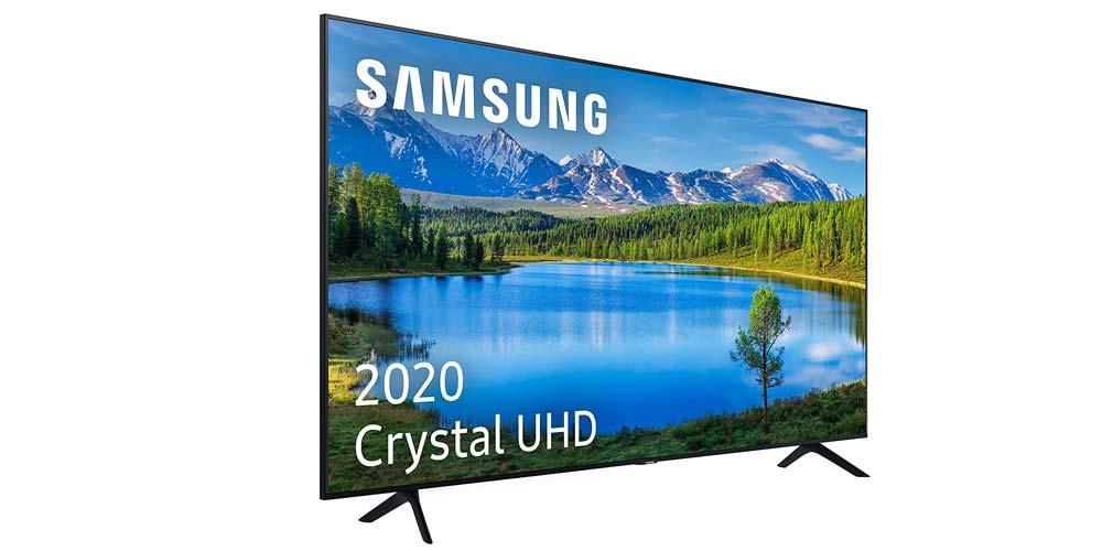 Lateral de la Smart TV Samsung 65TU7095