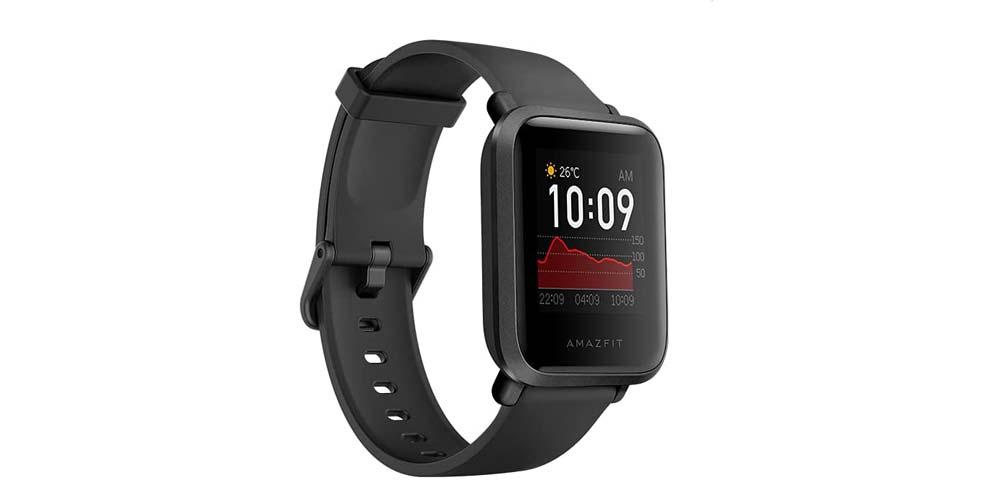 Smartwatch Amazfit de color negro