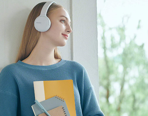 Sony-auriculares inalámbricos WH-CH510, audífonos WH CH510 con asistente de  voz, hasta 35 horas, Bluetooth